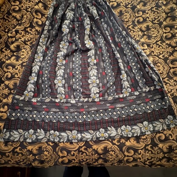 Gudrun Sjoden- Stretchy Purple Dress, Top is Medium, Skirt is Small. - Picture 13 of 13